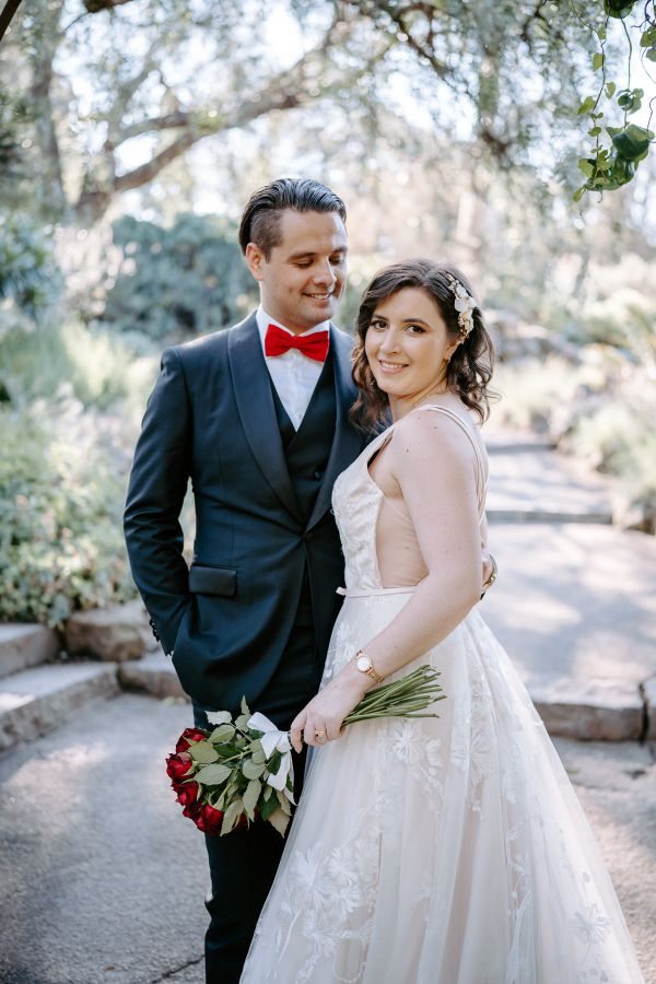 Stephanie and Nicholas' wedding day in Melbourne, frame 274