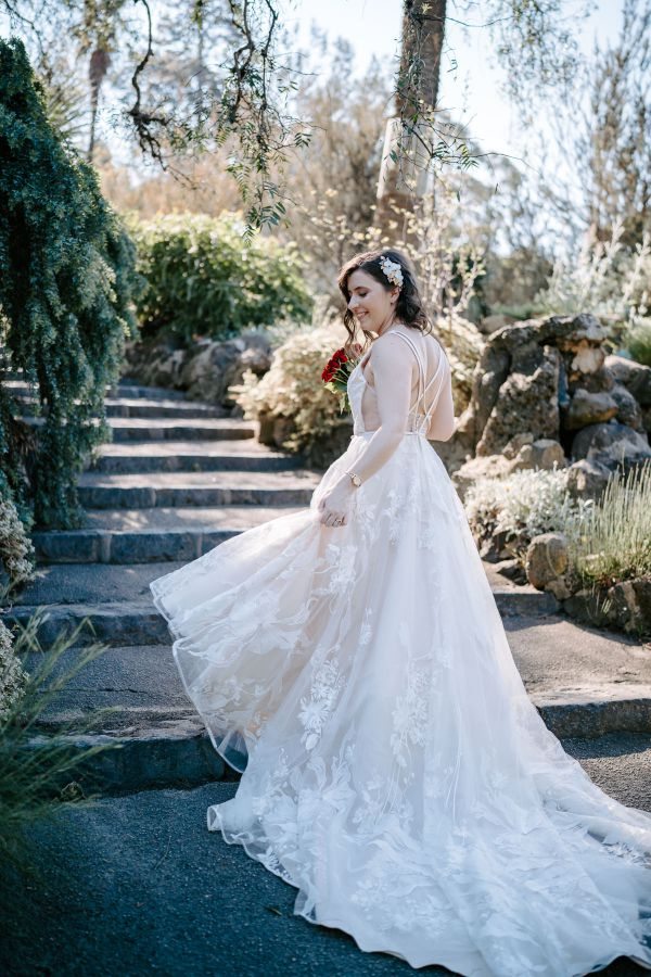 Royal Botanic Gardens Melbourne wedding, Stephanie and Nicholas, frame 278