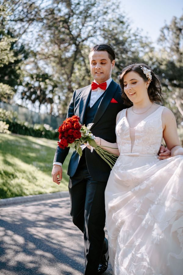 Stephanie and Nicholas' wedding day in Melbourne, frame 283