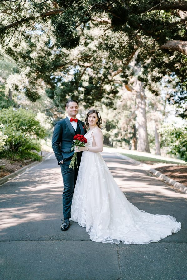 Stephanie and Nicholas' wedding day in Melbourne, frame 289