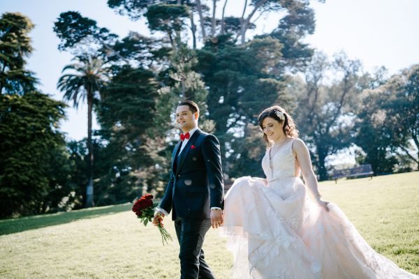 Wedding photograph 294 from Stephanie and Nicholas' day at Royal Botanic Gardens Melbourne
