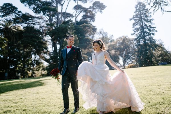 Wedding photograph 297 from Stephanie and Nicholas' day at Royal Botanic Gardens Melbourne