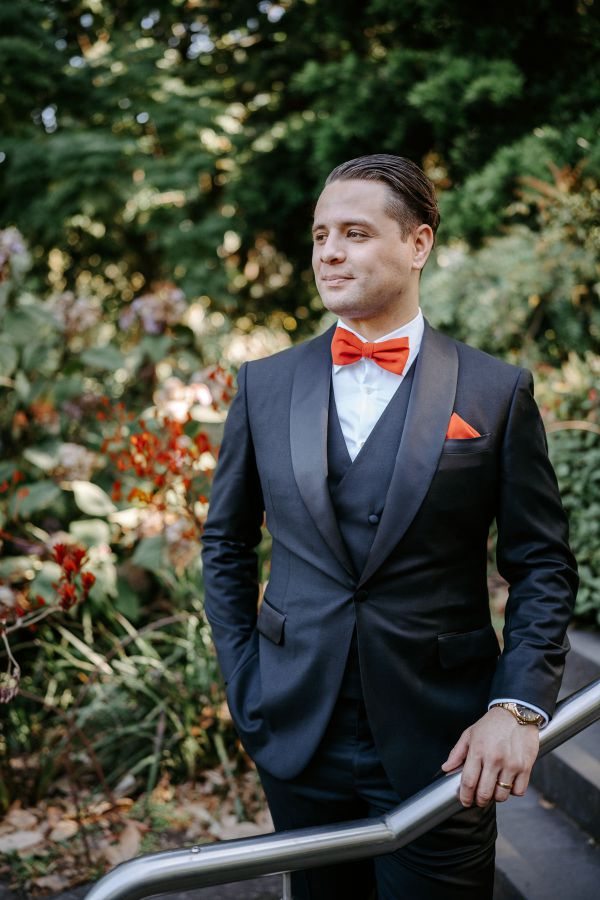 Stephanie and Nicholas' wedding day in Melbourne, frame 307