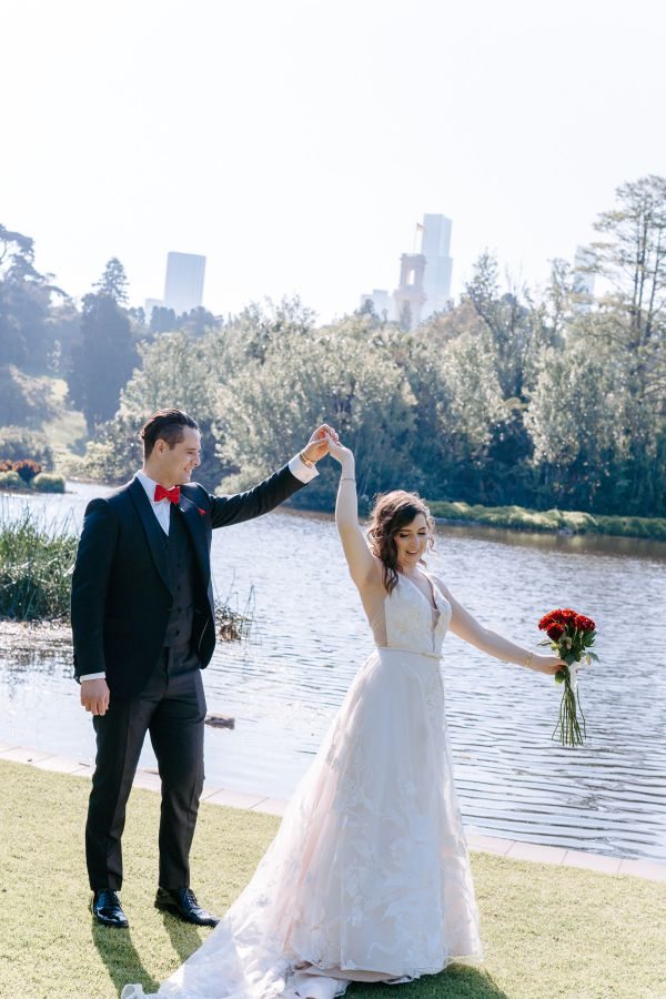 Royal Botanic Gardens Melbourne wedding, Stephanie and Nicholas, frame 320