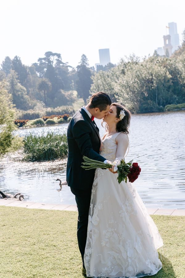 Wedding photograph 321 from Stephanie and Nicholas' day at Royal Botanic Gardens Melbourne