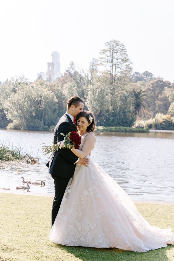 Royal Botanic Gardens Melbourne wedding, Stephanie and Nicholas, frame 323