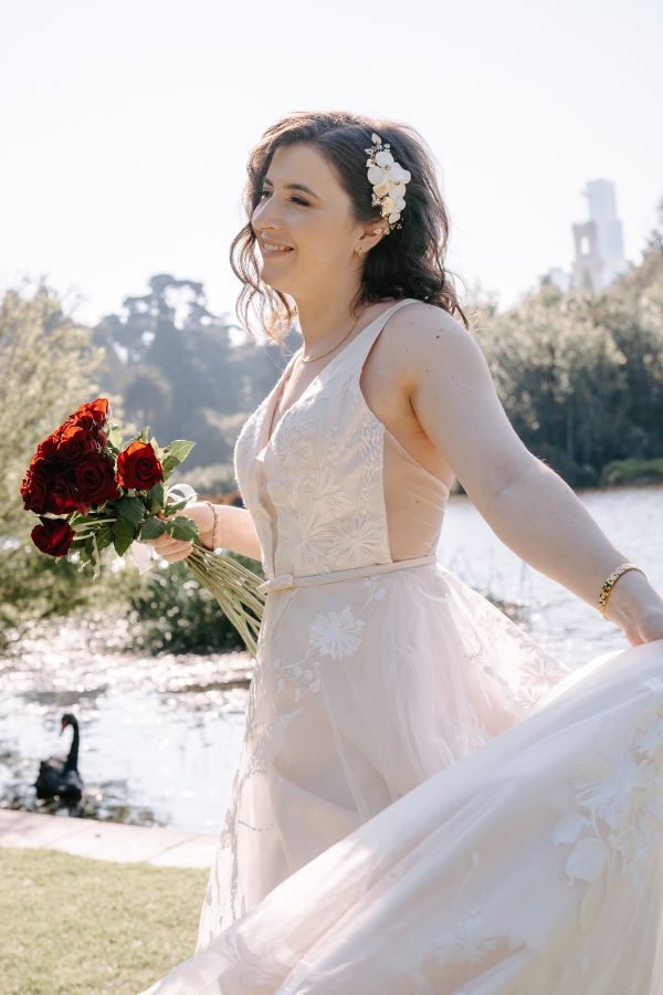 Wedding photograph 327 from Stephanie and Nicholas' day at Royal Botanic Gardens Melbourne