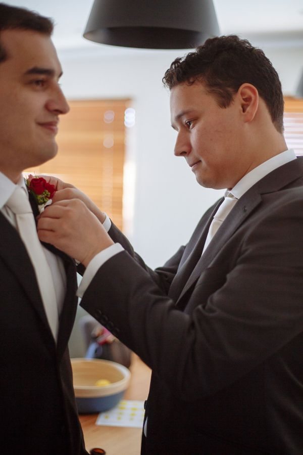 Kirsty and Brendan's wedding day in Diggers Rest, frame 004