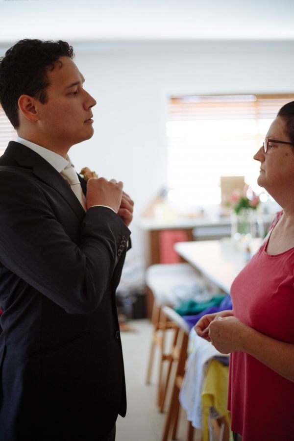 Kirsty and Brendan's wedding day in Diggers Rest, frame 007