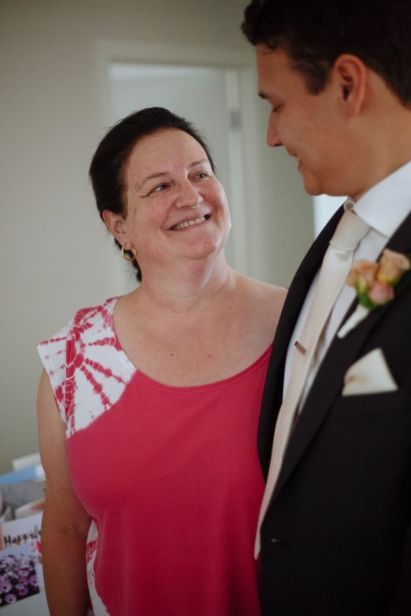 Kirsty and Brendan's wedding day in Diggers Rest, frame 010