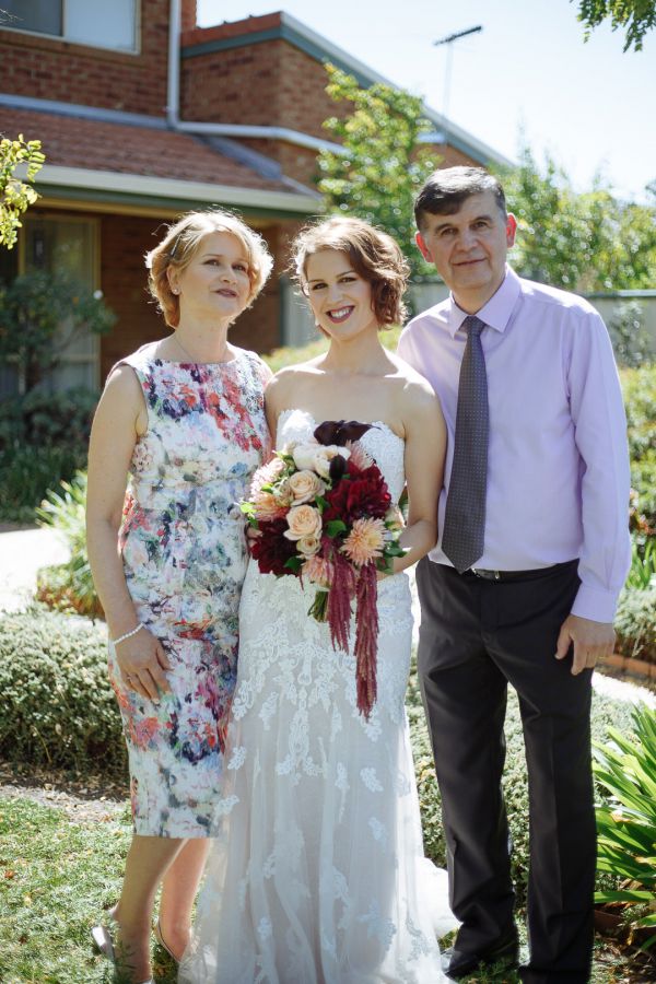 Kirsty and Brendan's wedding day in Diggers Rest, frame 061