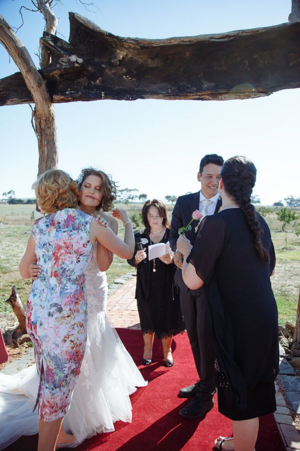 Kirsty and Brendan's wedding day in Diggers Rest, frame 100