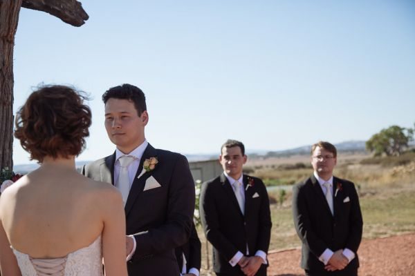 Kirsty and Brendan's wedding day in Diggers Rest, frame 109
