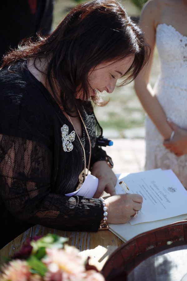 Kirsty and Brendan's wedding day in Diggers Rest, frame 123