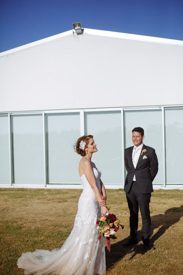 Kirsty and Brendan's wedding day in Diggers Rest, frame 159