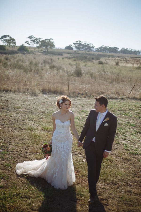 Kirsty and Brendan's wedding day in Diggers Rest, frame 171