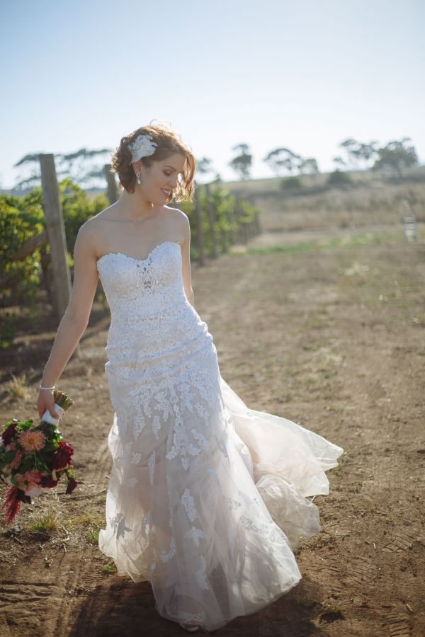 Kirsty and Brendan's wedding day in Diggers Rest, frame 174