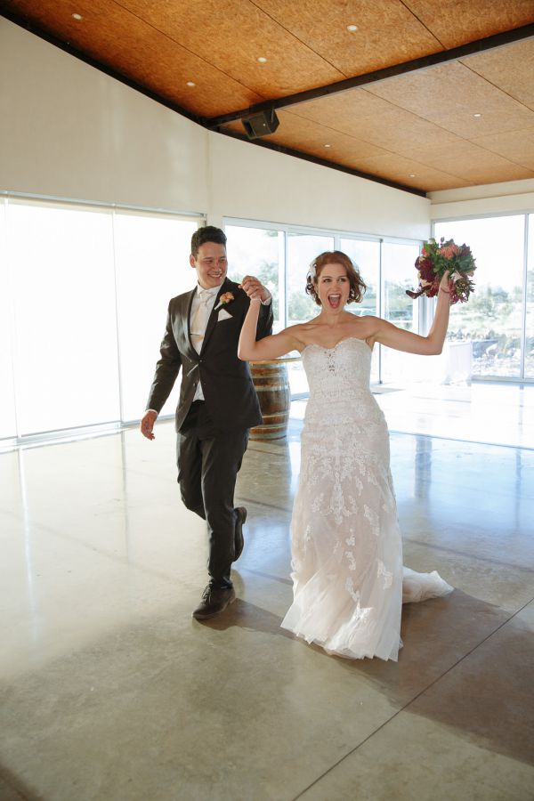 Kirsty and Brendan's wedding day in Diggers Rest, frame 201