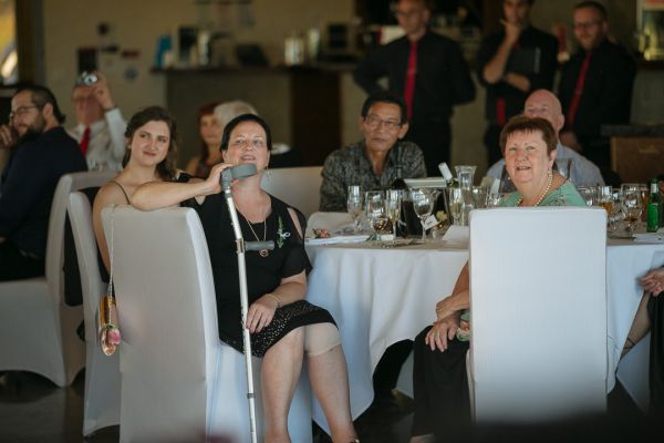 Kirsty and Brendan's wedding day in Diggers Rest, frame 213