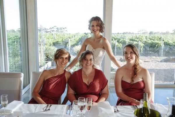Kirsty and Brendan's wedding day in Diggers Rest, frame 225