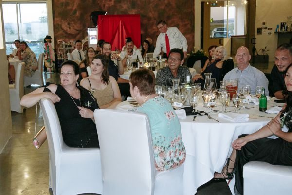 Kirsty and Brendan's wedding day in Diggers Rest, frame 237