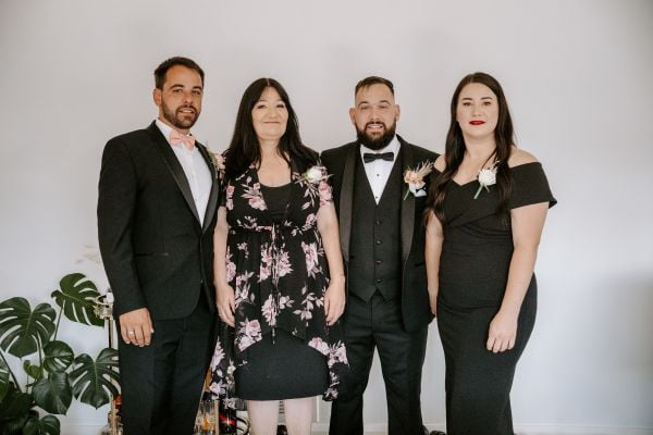 Loren and Tim's wedding day in Diggers Rest, frame 007