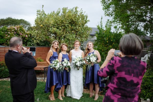 Clare and Emlyn's wedding day in Elwood, frame 043