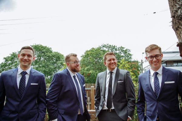 Clare and Emlyn's wedding day in Elwood, frame 055