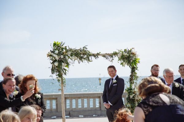 Sails on the Bay wedding, the couple, frame 089
