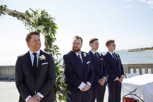 Clare and Emlyn's wedding day in Elwood, frame 094