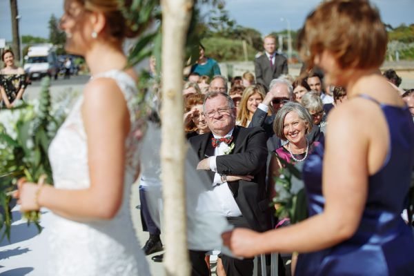 Clare and Emlyn's wedding day in Elwood, frame 118