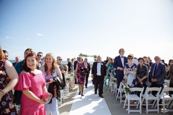 Clare and Emlyn's wedding day in Elwood, frame 142