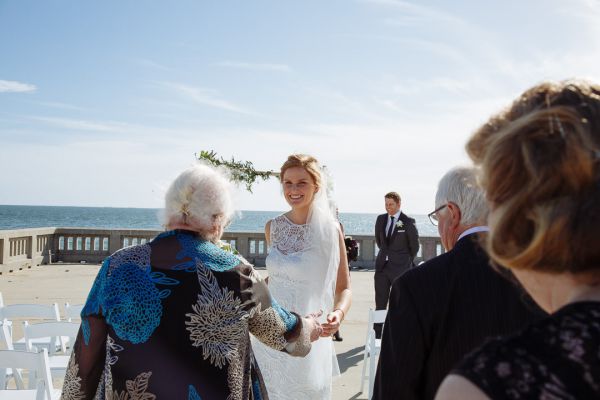 Clare and Emlyn's wedding day in Elwood, frame 160