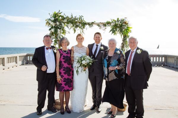 Clare and Emlyn's wedding day in Elwood, frame 163