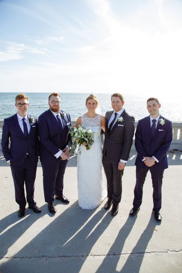 Clare and Emlyn's wedding day in Elwood, frame 169