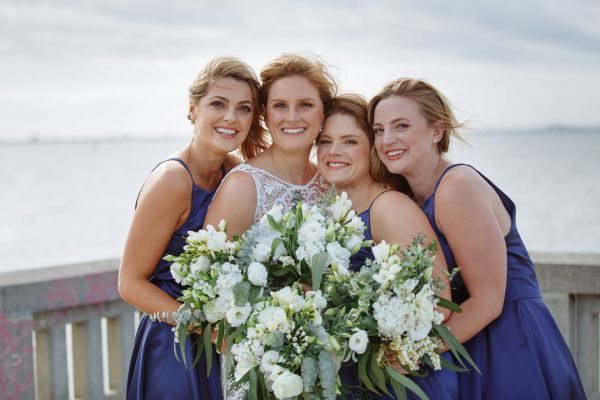 Clare and Emlyn's wedding day in Elwood, frame 190