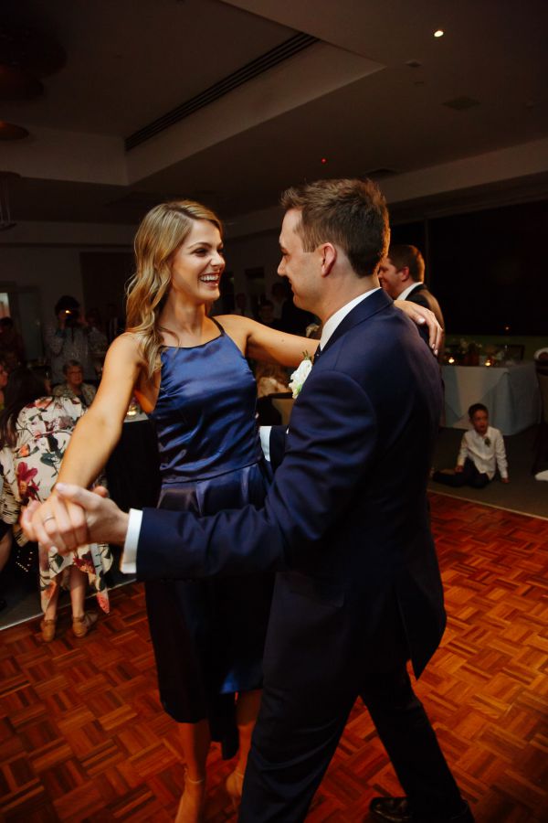 Clare and Emlyn's wedding day in Elwood, frame 328