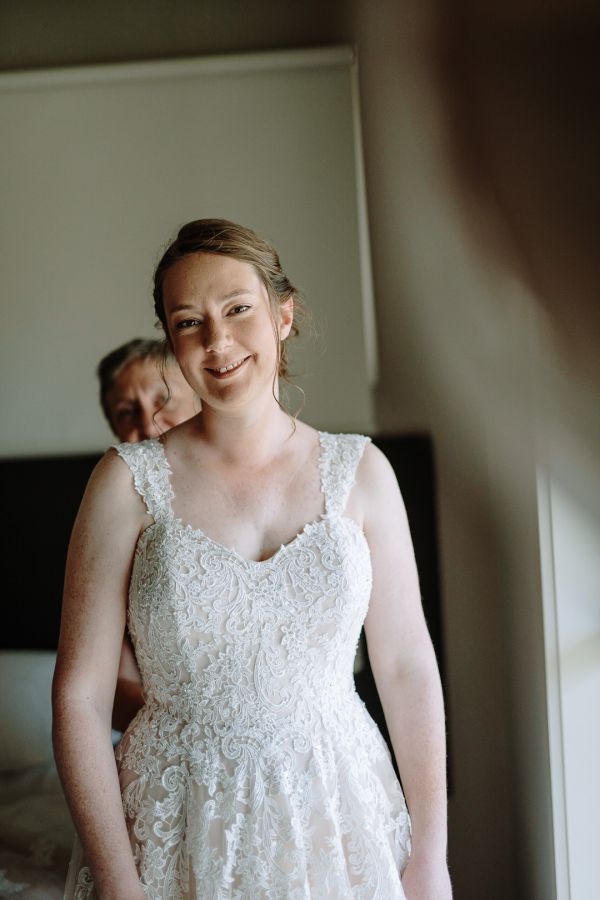 Ruth and Chelsea's wedding day in Point Cook, frame 055