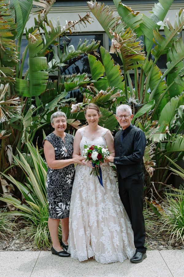 Ruth and Chelsea's wedding day in Point Cook, frame 076