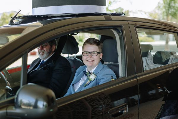 Ruth and Chelsea's wedding day in Point Cook, frame 088