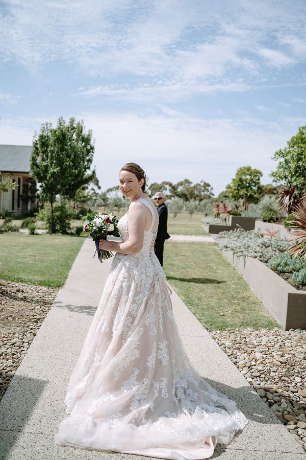 Ruth and Chelsea's wedding day in Point Cook, frame 127