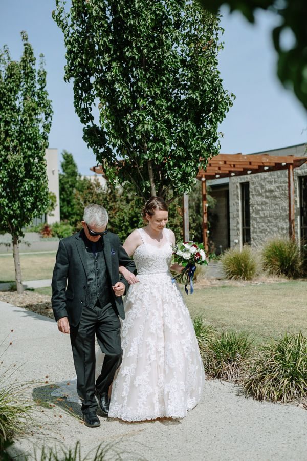 Ruth and Chelsea's wedding day in Point Cook, frame 130
