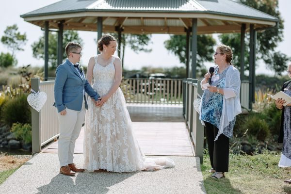 Ruth and Chelsea's wedding day in Point Cook, frame 187