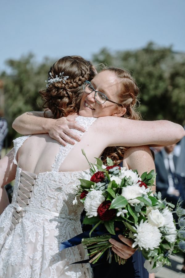 Ruth and Chelsea's wedding day in Point Cook, frame 196