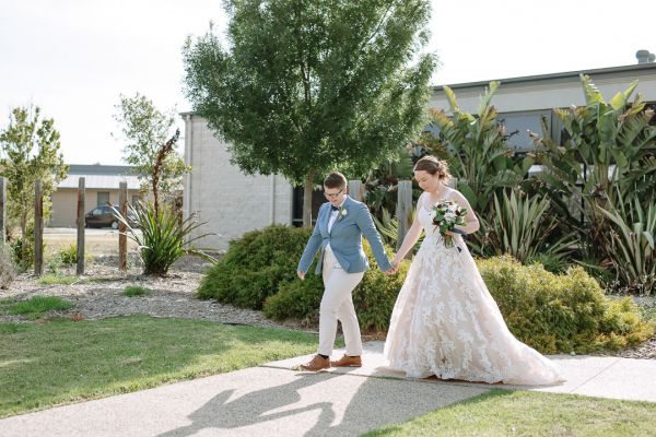 Ruth and Chelsea's wedding day in Point Cook, frame 256