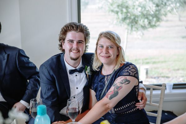 Ruth and Chelsea's wedding day in Point Cook, frame 271