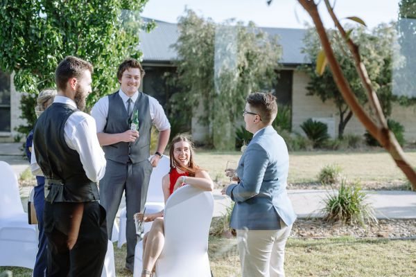 Ruth and Chelsea's wedding day in Point Cook, frame 298