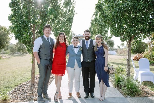 Ruth and Chelsea's wedding day in Point Cook, frame 301