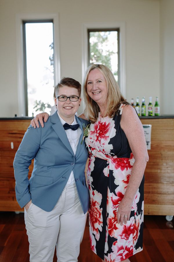 Ruth and Chelsea's wedding day in Point Cook, frame 304