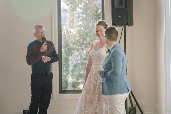 Ruth and Chelsea's wedding day in Point Cook, frame 319